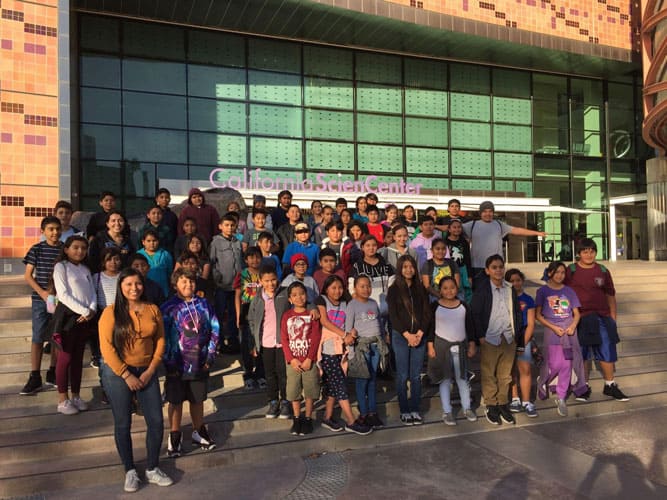 ALMA Science Academy field trip to the California Science Center
